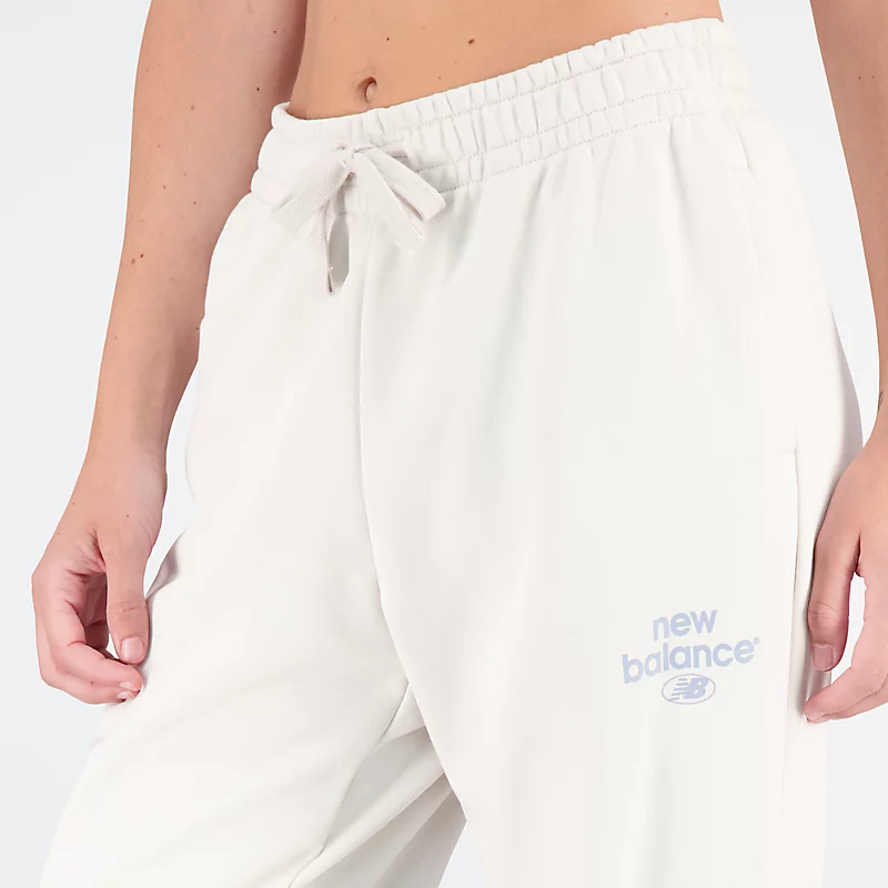 Spodnie damskie Essentials Reimagined Archive French Terry Pant - MOONBEAM