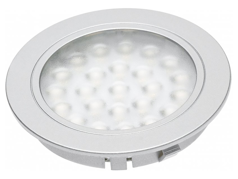 Oczko Alvaro LED aluminiowe srebrne