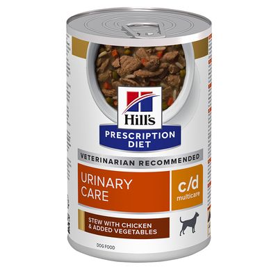 Hill's Prescription Diet Canine c/d Urinary Care Stew - Κοτόπουλο