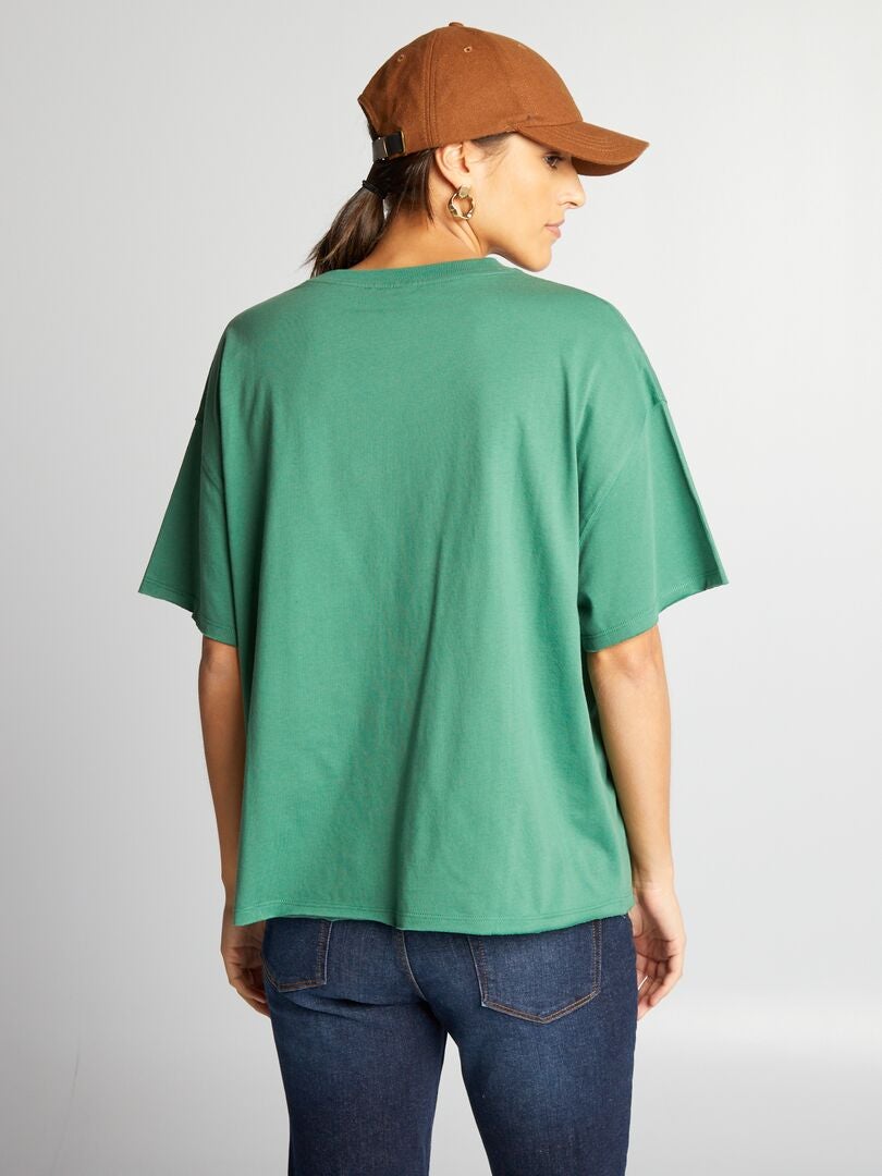 'Stranger Things' jersey t-shirt - groen