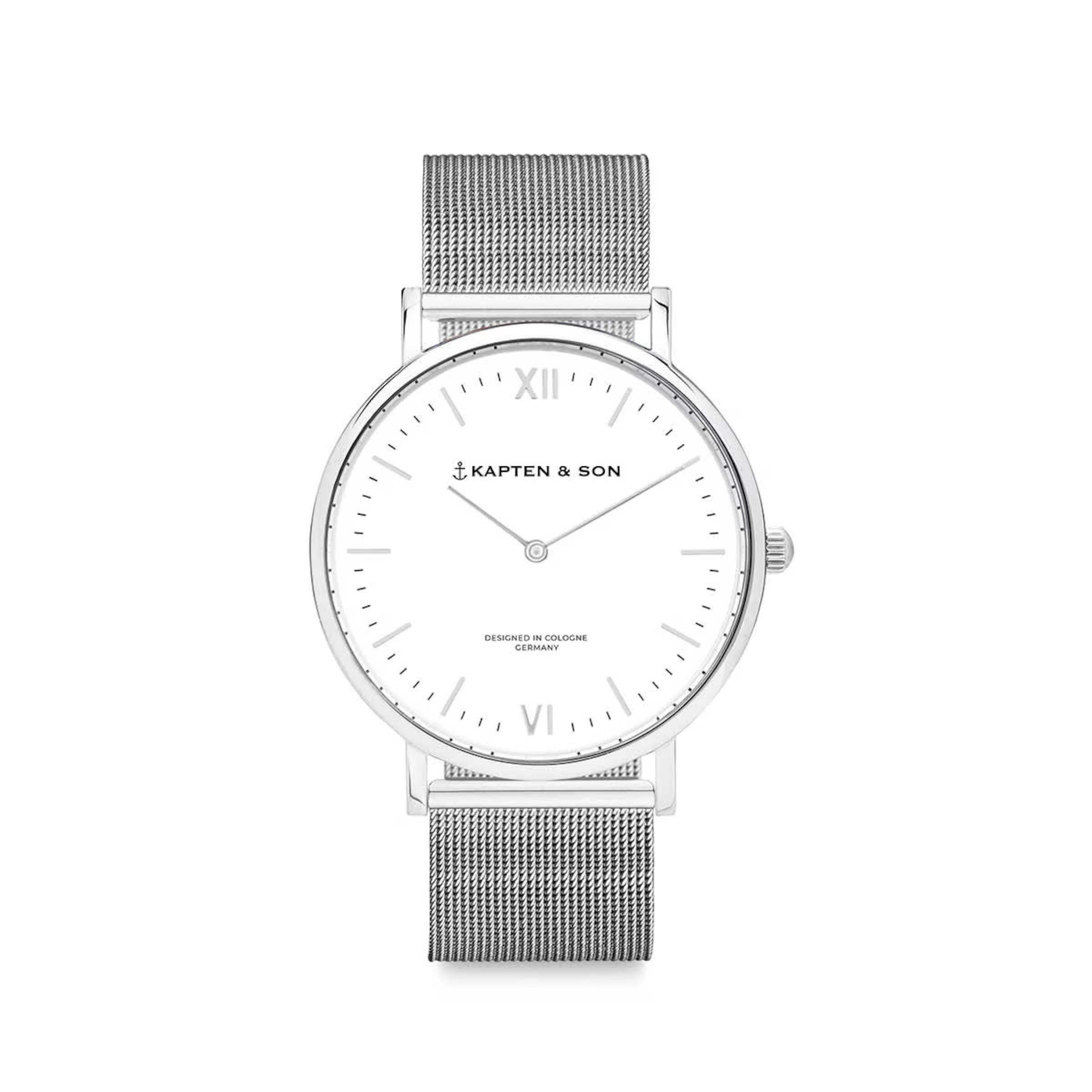 Campus Small Silver Mesh