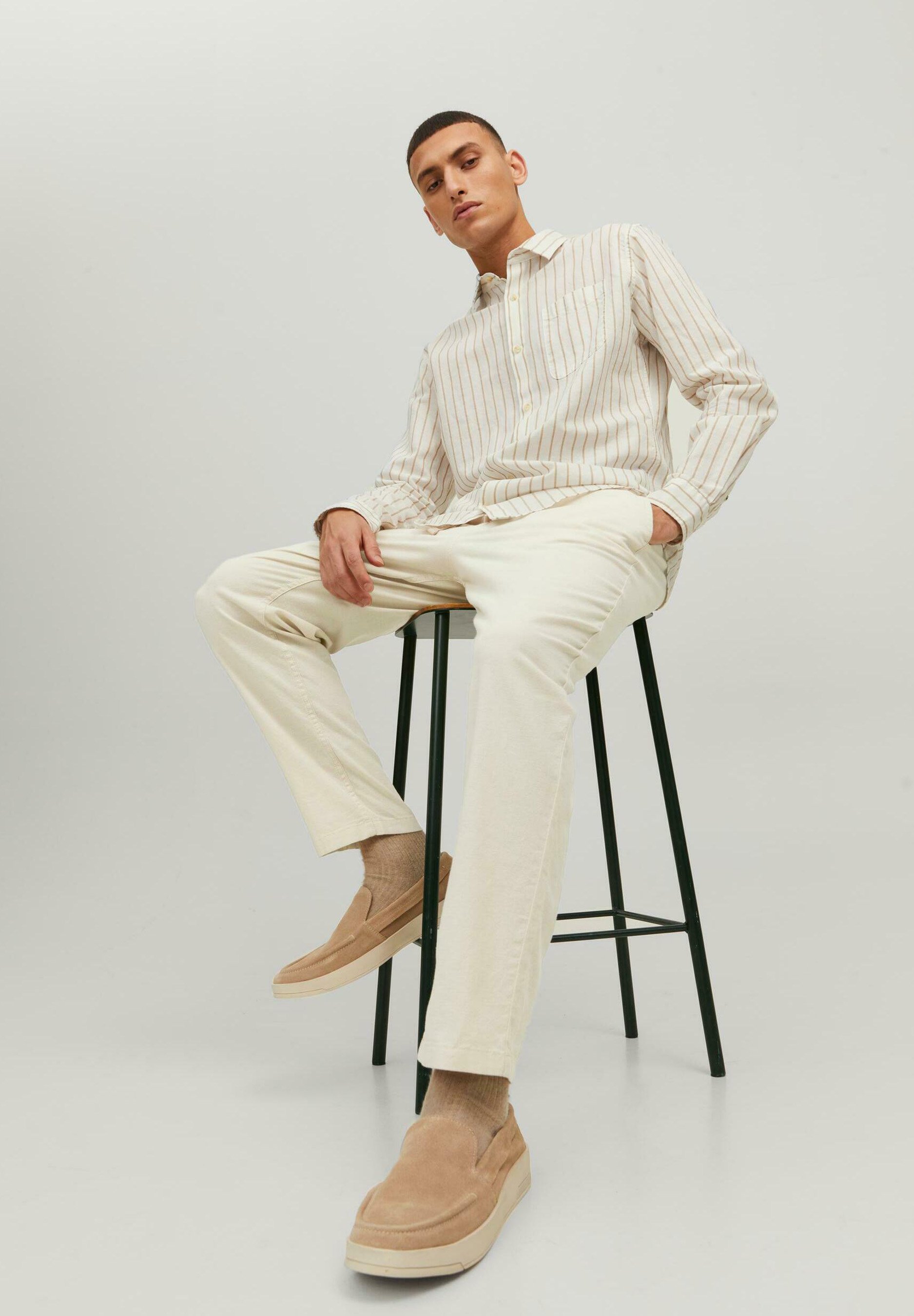 Jack & Jones JPSTACE BREEZE - Broek - maanstraal