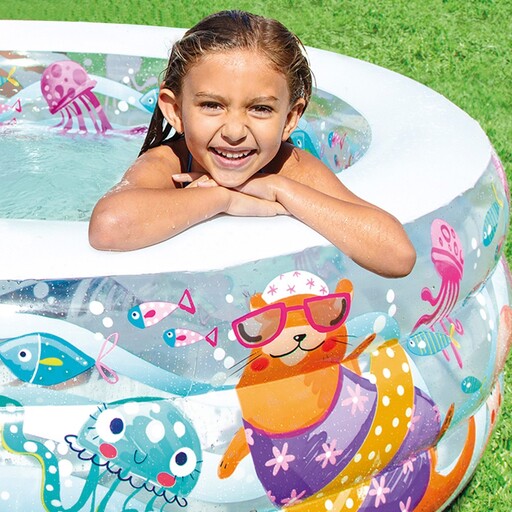 Intex Inflatable Aquarium Pool 152x56cm - 360 Liters