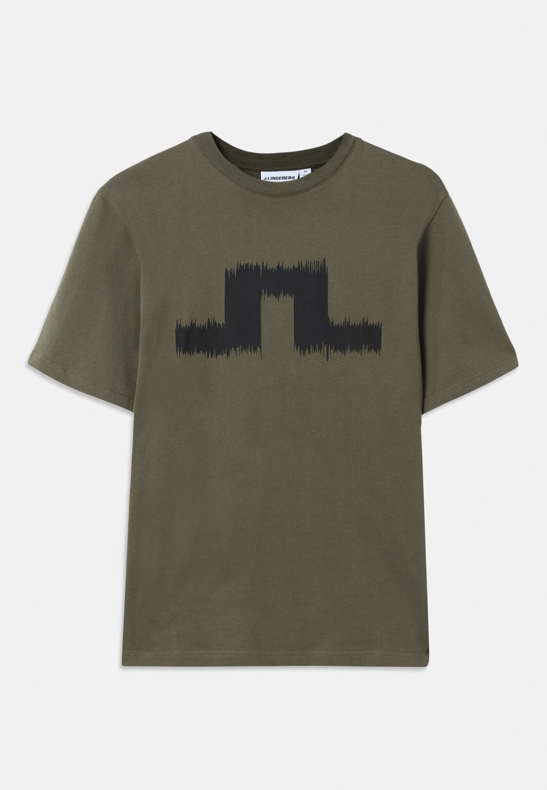 T-shirt saisonnier J.LINDEBERG PARCIE - T-shirt imprimé - vert forêt