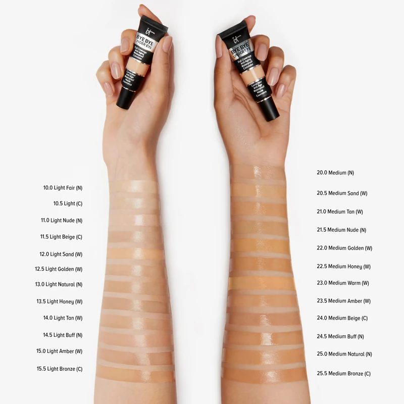Corretivo anti-idade Bye Bye Under Eye da IT Cosmetics