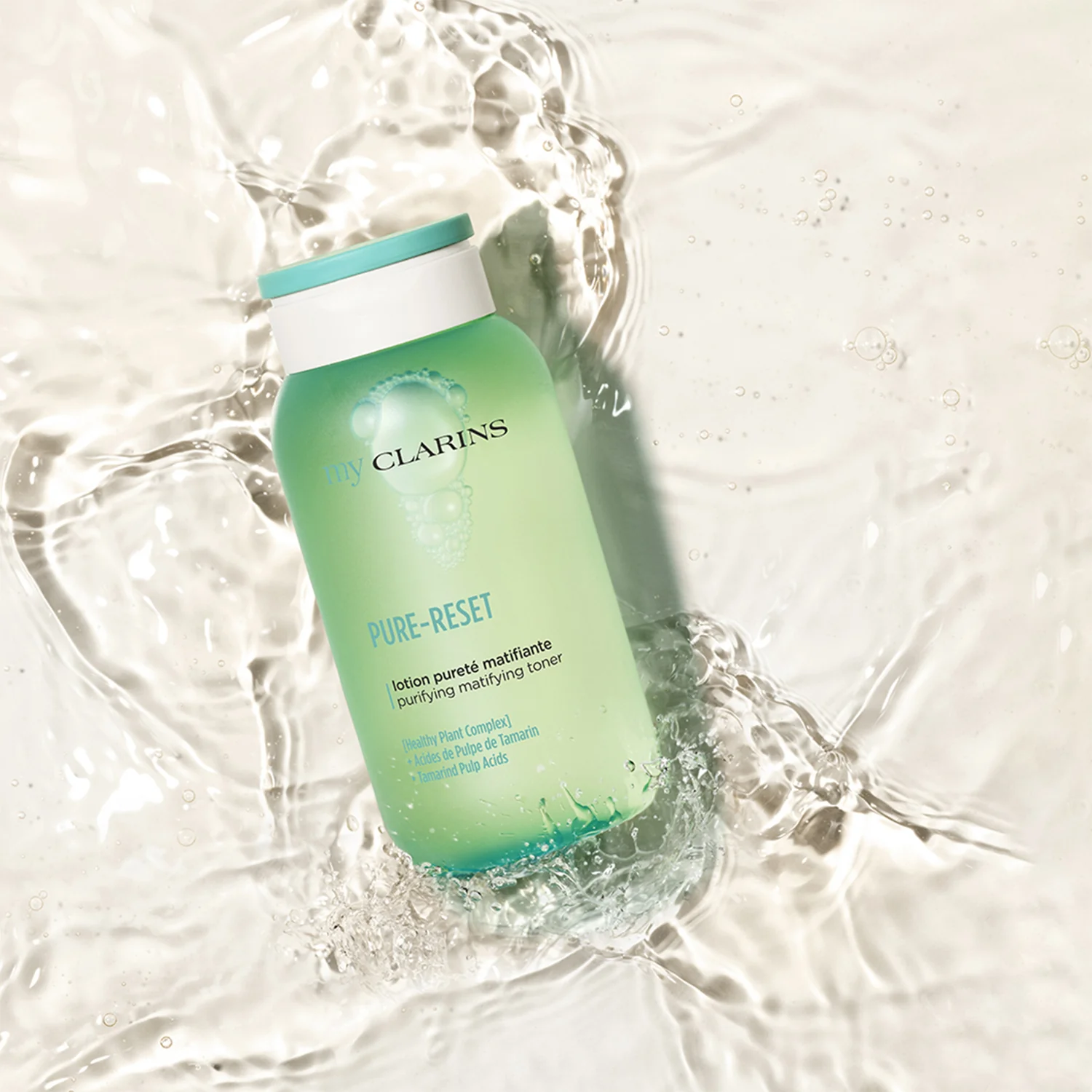 MY CLARINS PURE-RESET Lotion Pureté Matifiante - Fluido viso antimperfezioni