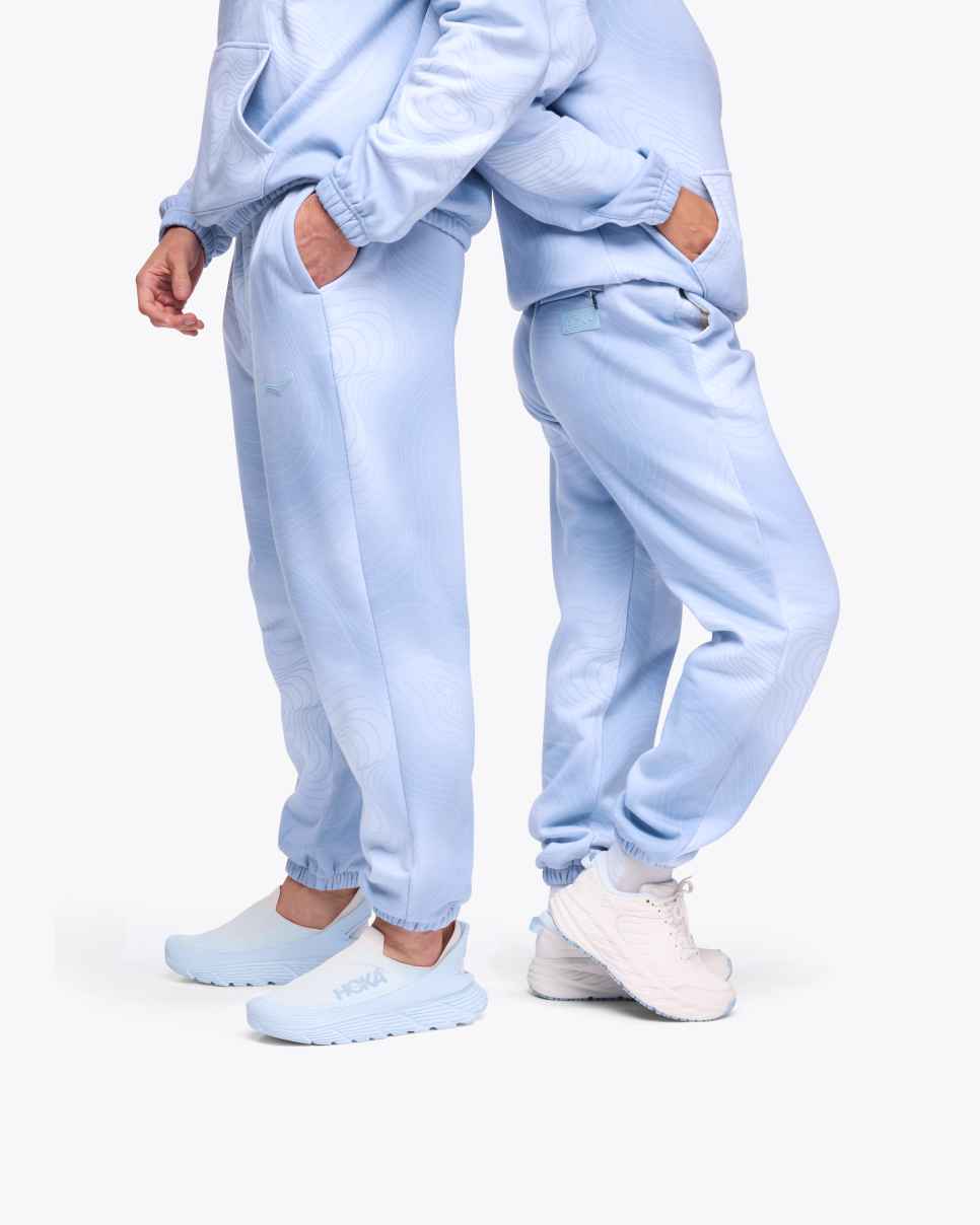 HOKA Pantaloni della tuta HOKA Essential, modello Blue Cloud Top