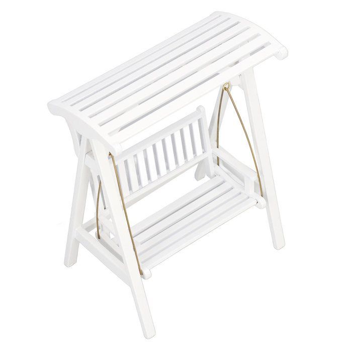 Swivel chair - OKUMGGYJ - 1:12 Dollhouse - Modern Style - White - Self-assembly required
