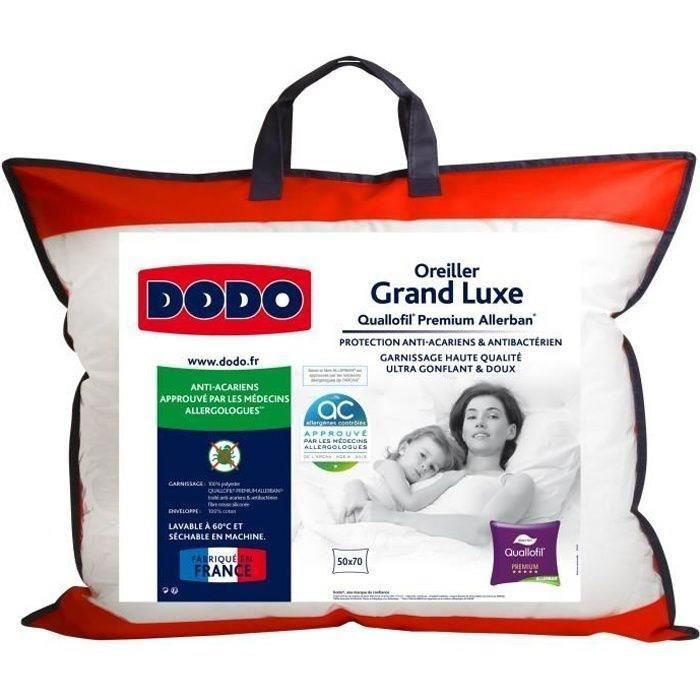 DODO Almohada de lujo Quallofil Allerban 50x70cm