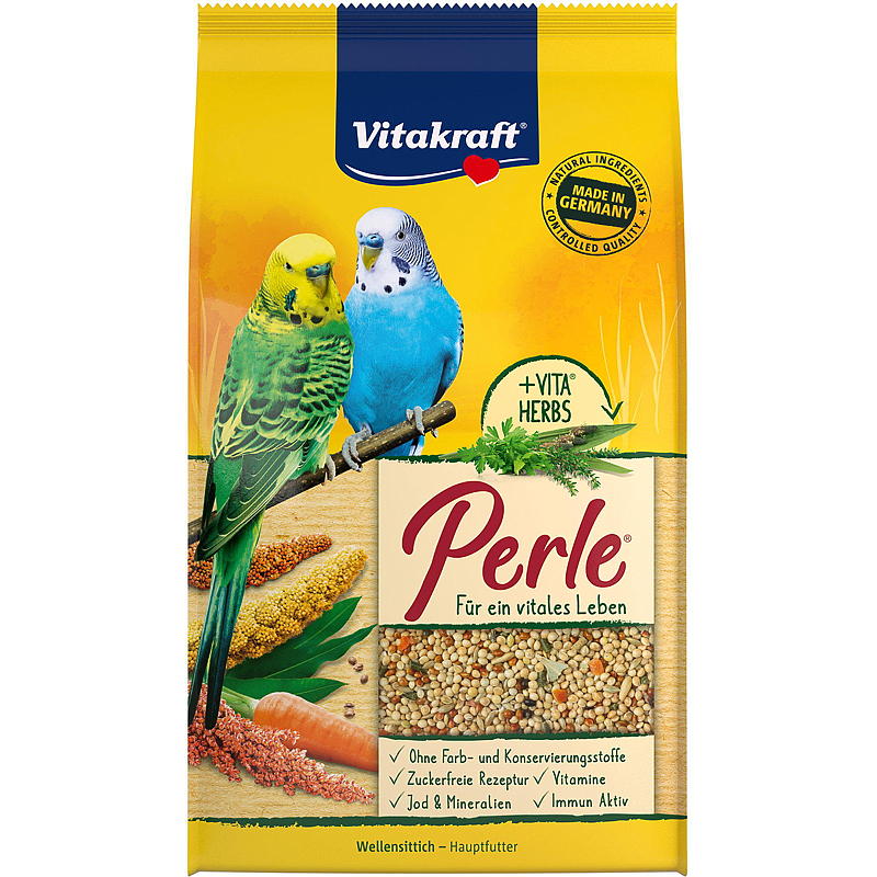 Vitakraft Undulatfrø 1 kg, Meny