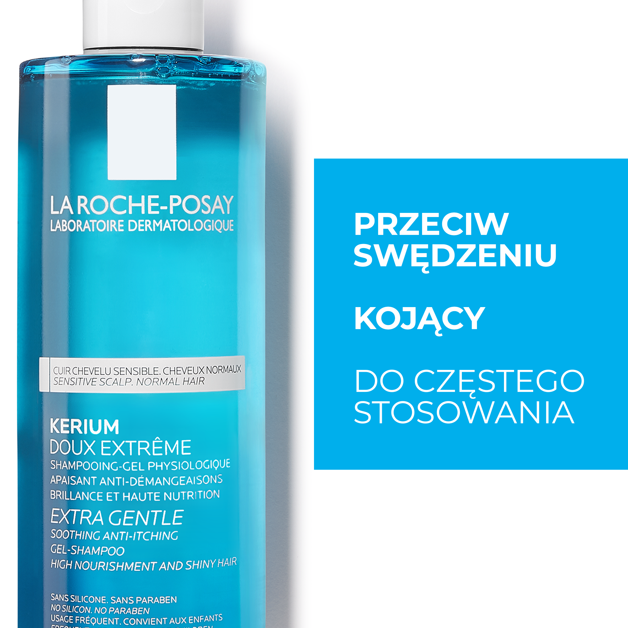 La Roche-Posay hiusshampoo 400ml