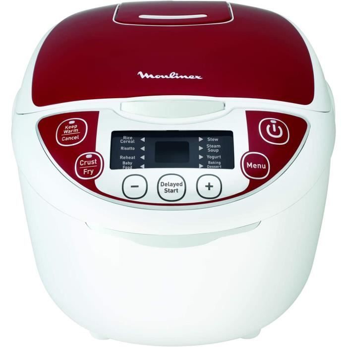 Multicooker - Moulinex - MK705111 - 5 L - 750 W - 12 programs - Removable bowl