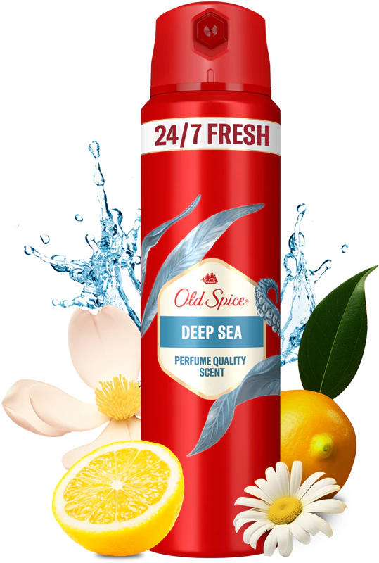 Old Spice Deep Sea Deodorant Spray