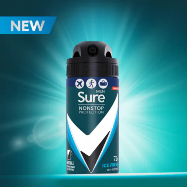 Sure Men Invisible Ice Fresh Antitranspirant 75 ml
