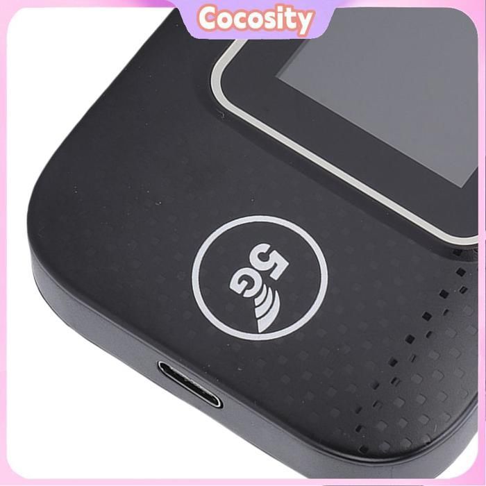 Cocosity 5G Mobiler Hotspot, tragbarer 5G LTE WLAN-Hotspot, Reise-WLAN-Router, 300 Mbit/s Highspeed, verbindet sich mit Ihrem Video