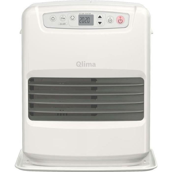 QLIMA SRE3430C2 3 kW elektronische petroleumkachel voor ruimtes van 120m³/48m², geurbeheersingssysteem, temperatuurregeling