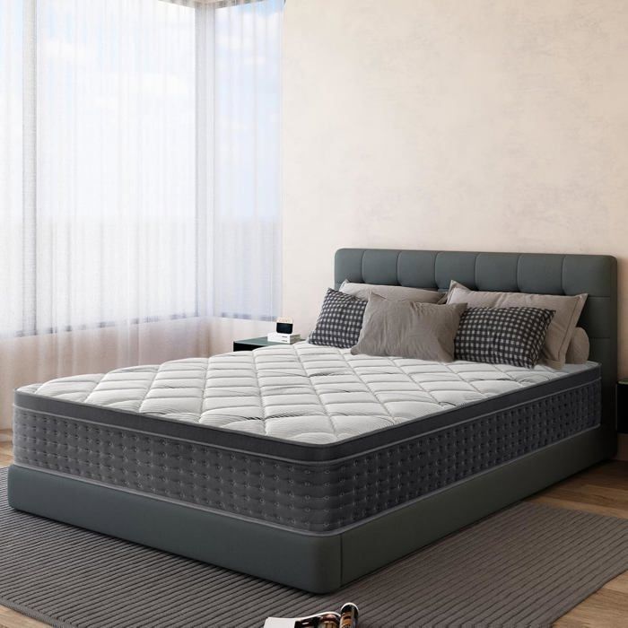 Materasso 90x200 - Spessore 22 cm - Materasso in memory foam Sleivant - Certificato Oeko-TEX - Supporto perfetto
