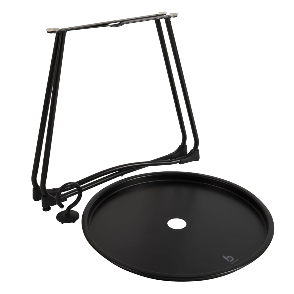  Mesa lateral de camping Palmetto em aço, 45x44 cm, Bo-camp