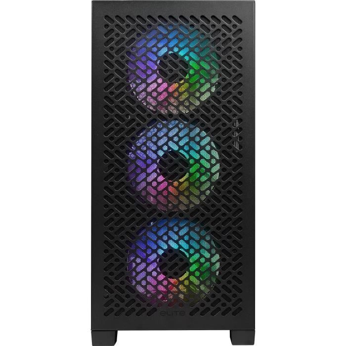 Gaming PC case - COOLER MASTER - E302-KGNN-S00 - Elite 302 - Mini-Tower - ATX, Micro-ATX and Mini-ITX