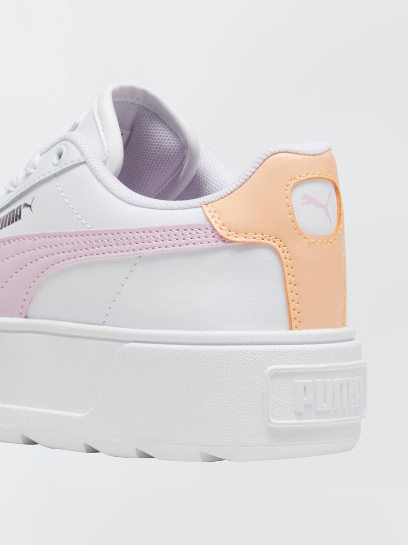 Zapatillas con plataforma 'Karmen' de Puma - blancas
