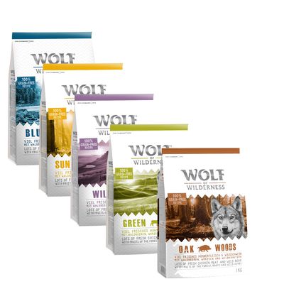 Wolf of Wilderness Klassisches Gemischtes Testpaket