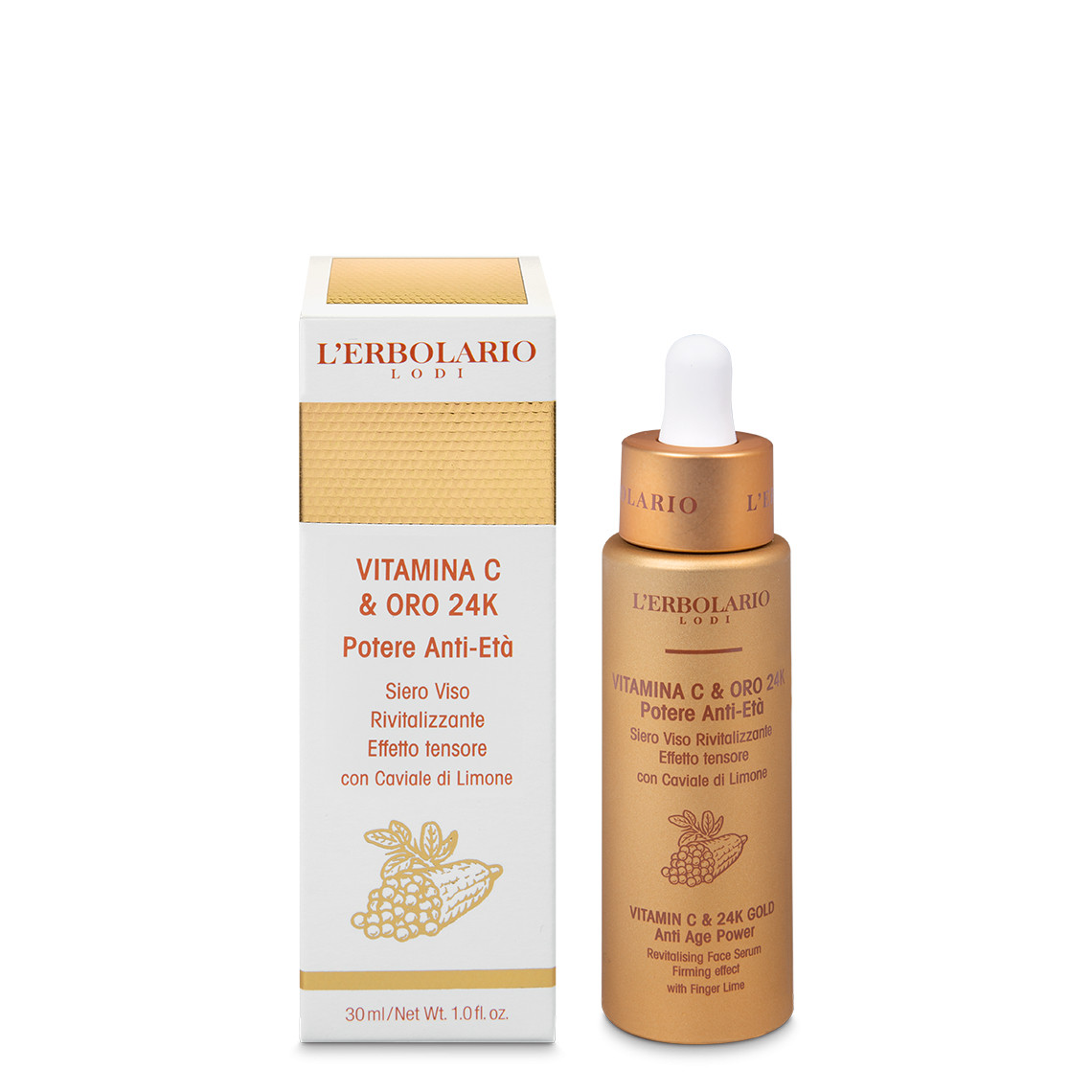 L'Erbolario Vitamin C & 24K Gold