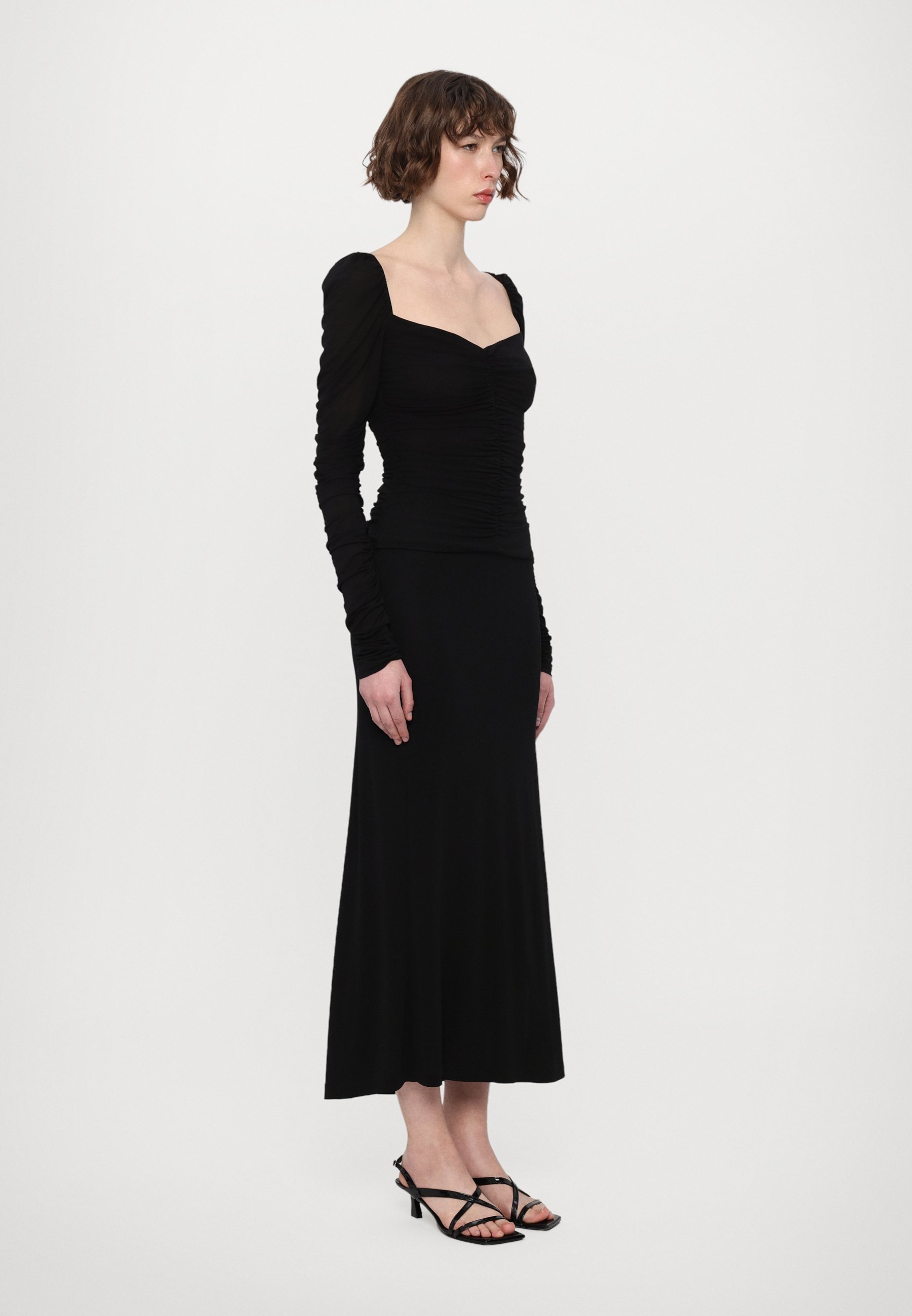 Diane von Furstenberg PRINCESS - Top met lange mouwen - zwart
