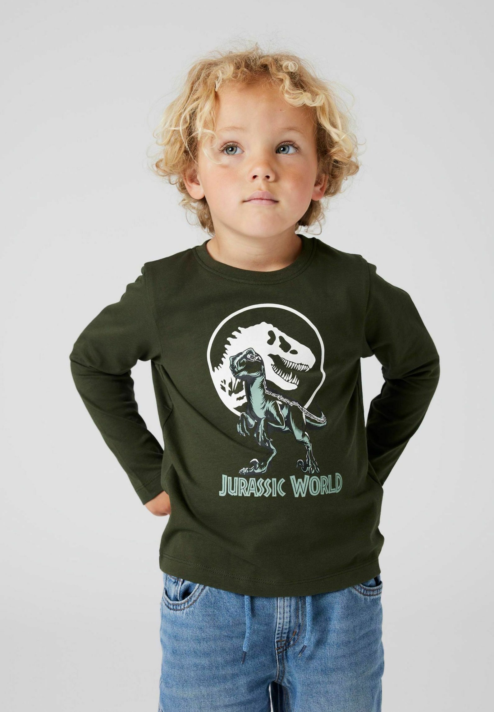 TWO SOON JURASSIC WORLD - Maglia a maniche lunghe - notte nella foresta