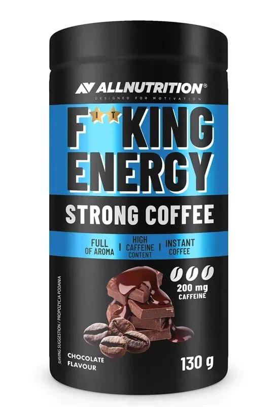 Allnutrition Fitking Energy Strong Coffee Chocolate - kawa rozpuszczalna 130 g
