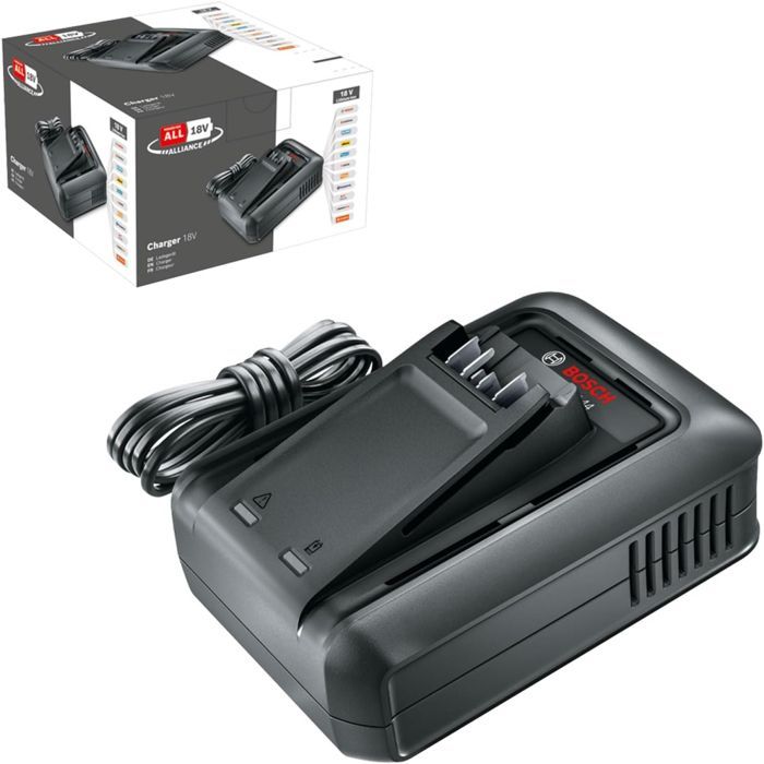 Cargador rápido de baterías para herramientas de 14,4 V y 18 V - BOSCH - 1600A031X0