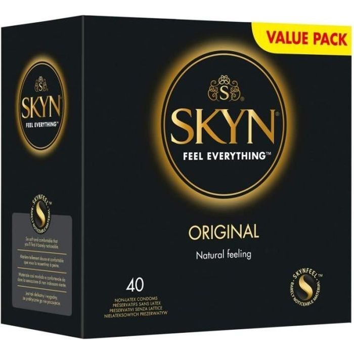 Skyn Originalförpackning med 40 latexfria kondomer - 200101