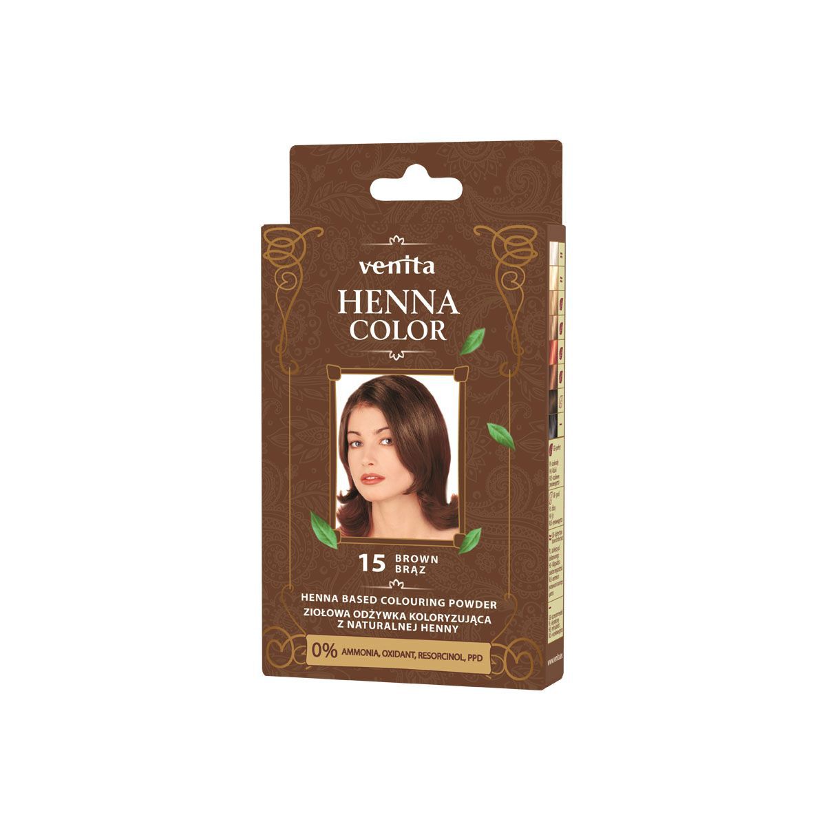 Venita naturlig henna hårfargebalsam Chna 4 30g Hennafarge