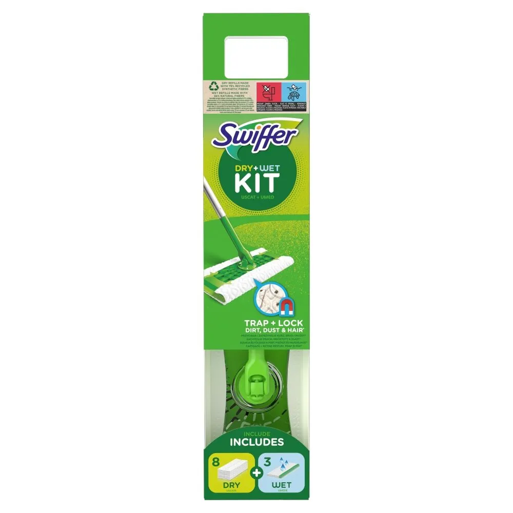 Swiffer Mop + Wkłady Suche