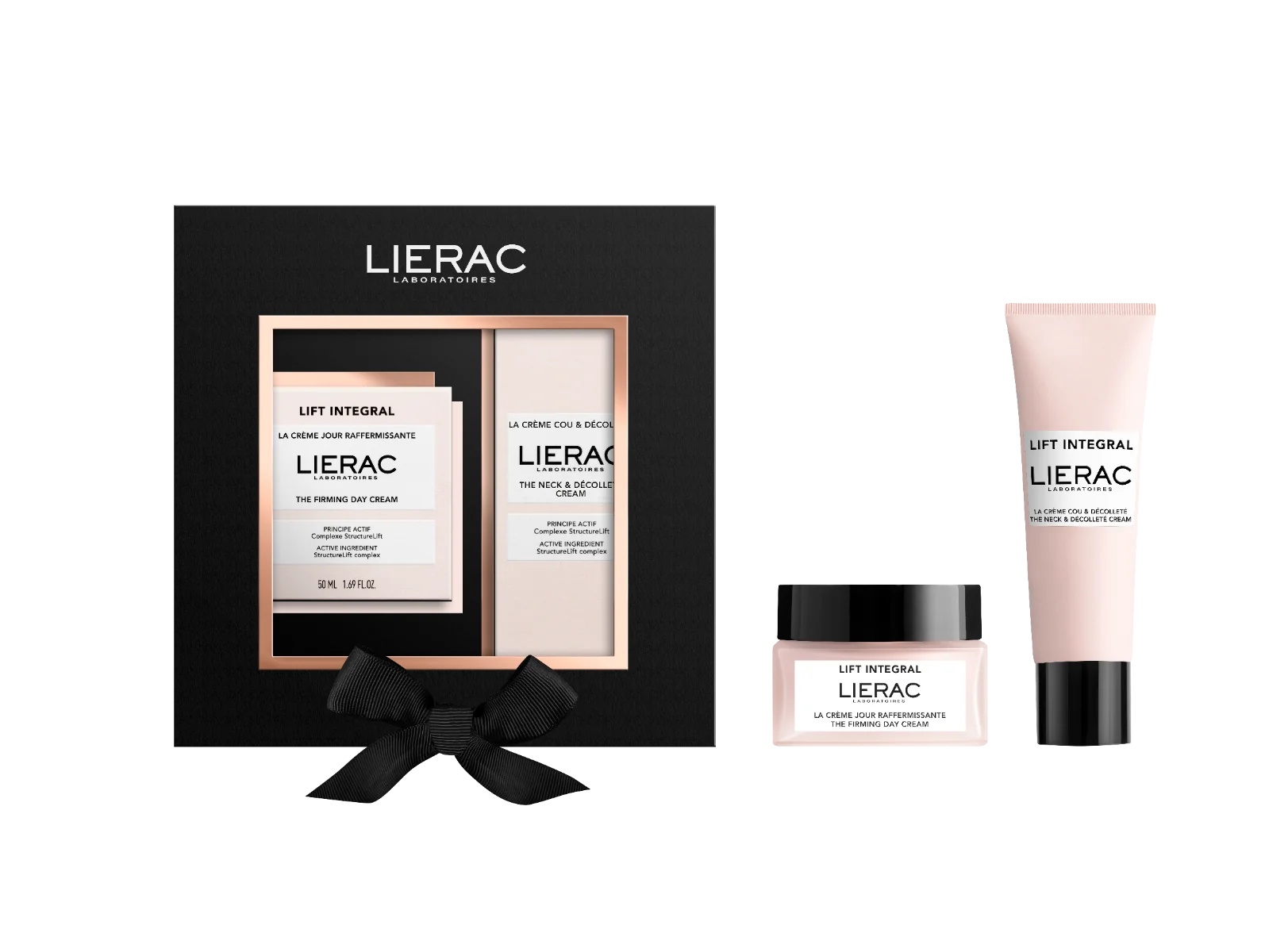 LIERAC Set Lierac Lift Integral dagcrème 50 ml + halscrème 50 ml Liftend en verjongend effect