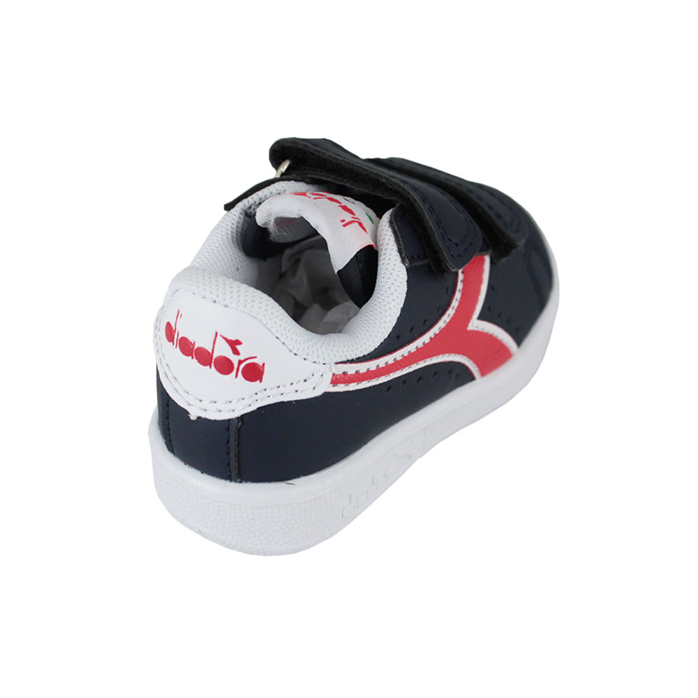 Zapatillas Diadora 101.173339 01 C8594 Black Iris/poppy Red/white
