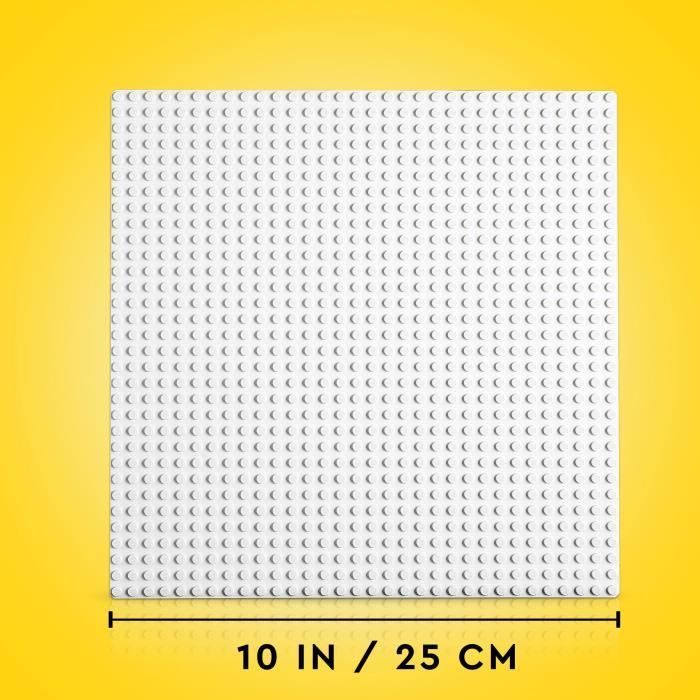 LEGO® 11026 Klassieke witte bouwplaat 32x32, grondplaat voor bouwen, monteren en tentoonstellen