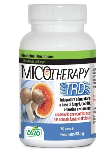 MICOTHERAPY Microtherapy TRD Voedingssupplement voor de schildklier 70 capsules
