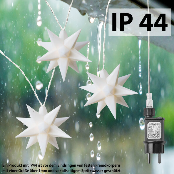 10 LED-sterrenlichtjes, wit