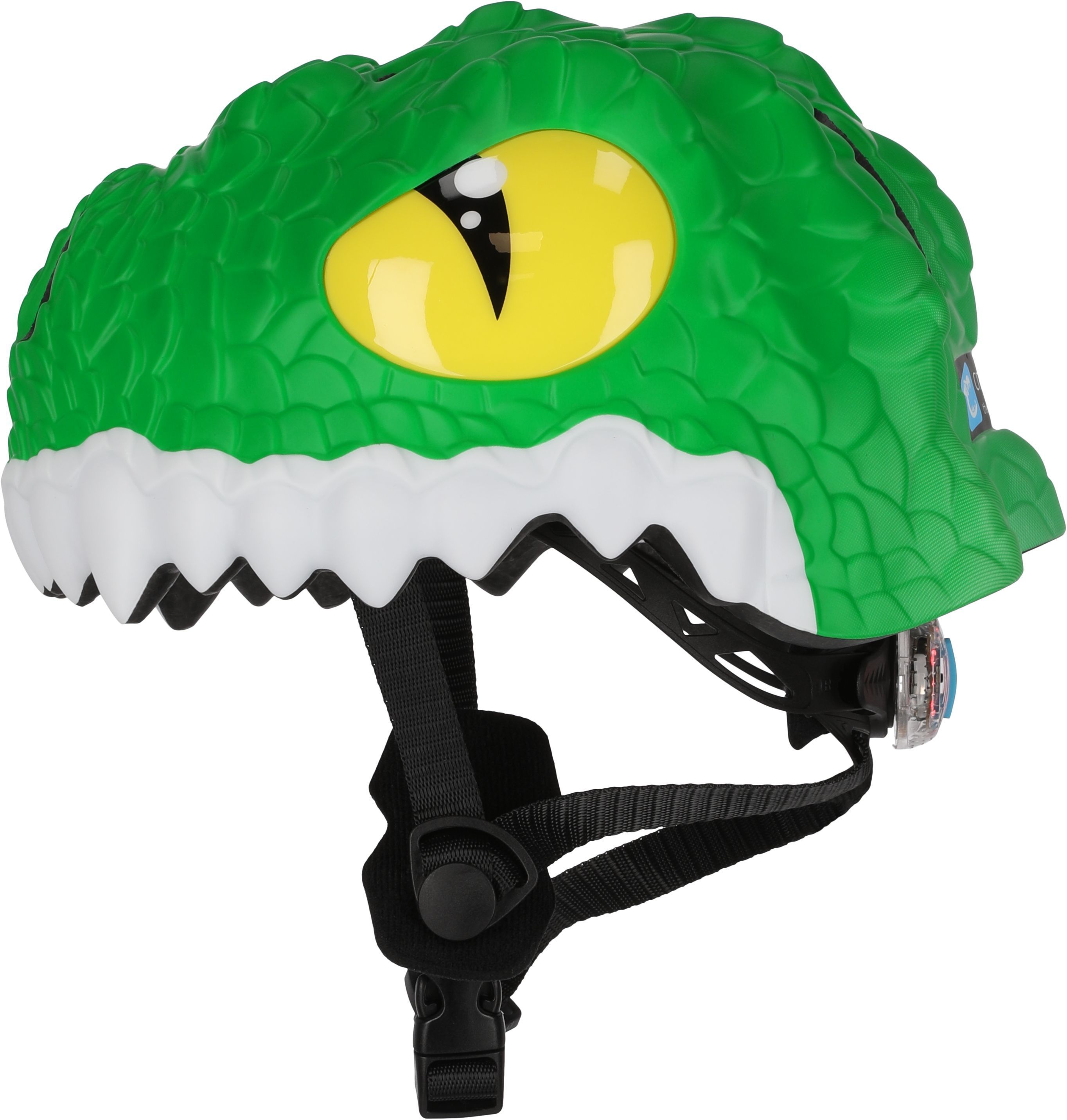 Bike Helmet - CRAZY SAFETY - Crocodile - Size S (49-55cm)