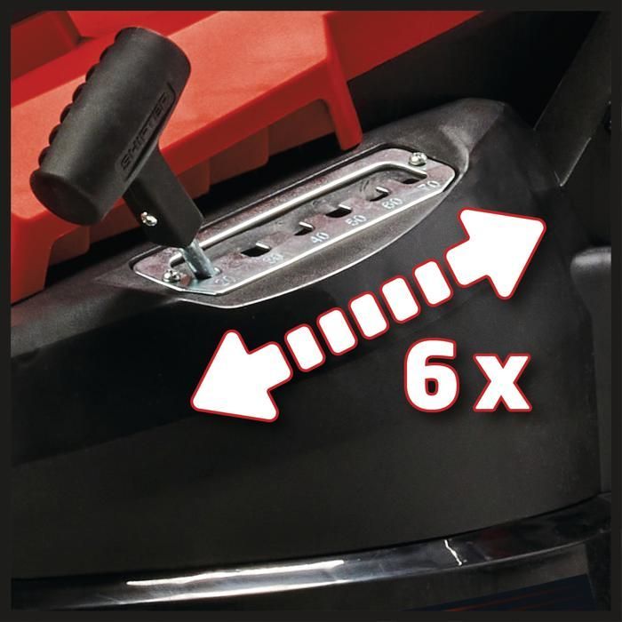 Einhell Tondeuse à gazon électrique GC-EM 1800/43 (1800 W, 800m², largeur de coupe 43 cm, bac collecteur 50L)