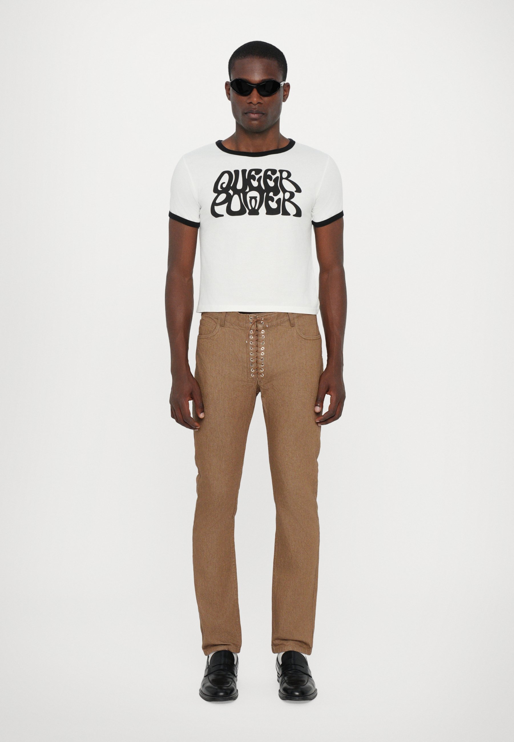 Ludovic de Saint Sernin QUEER POWER UNISEX - T-shirt imprimé - blanc