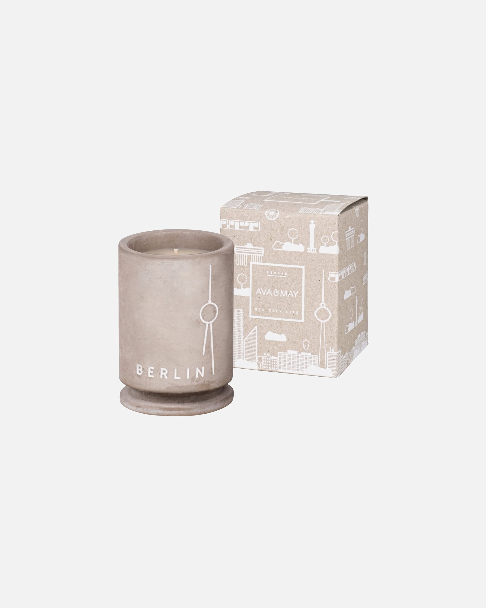 AVA & MAY Bougie parfumée Berlin