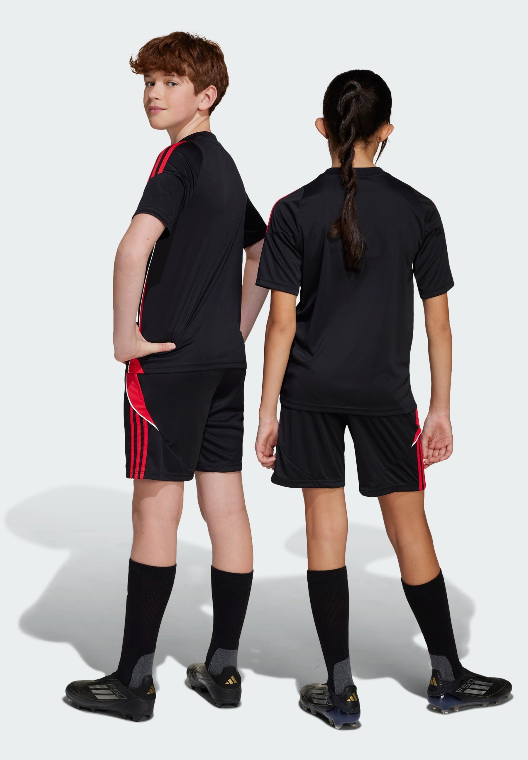 adidas Performance TIRO 24 KIDS - Short de sport - Noir rubis pur