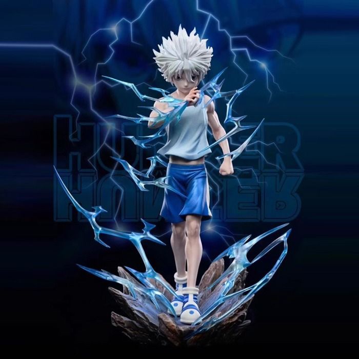 Figura coleccionable - Killua Zoldyck - PVC - 23 cm - Figura de acción coleccionable