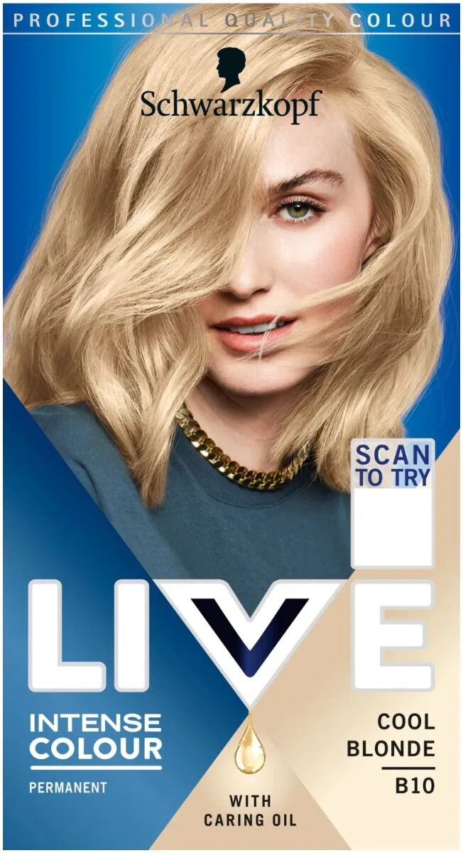 Schwarzkopf Live Cool Blonde - Farba do włosów