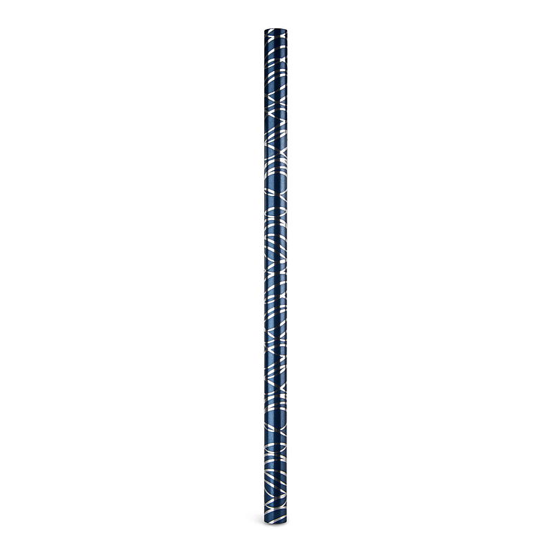 Lahjapaperi 2 mx 70 cm metallia