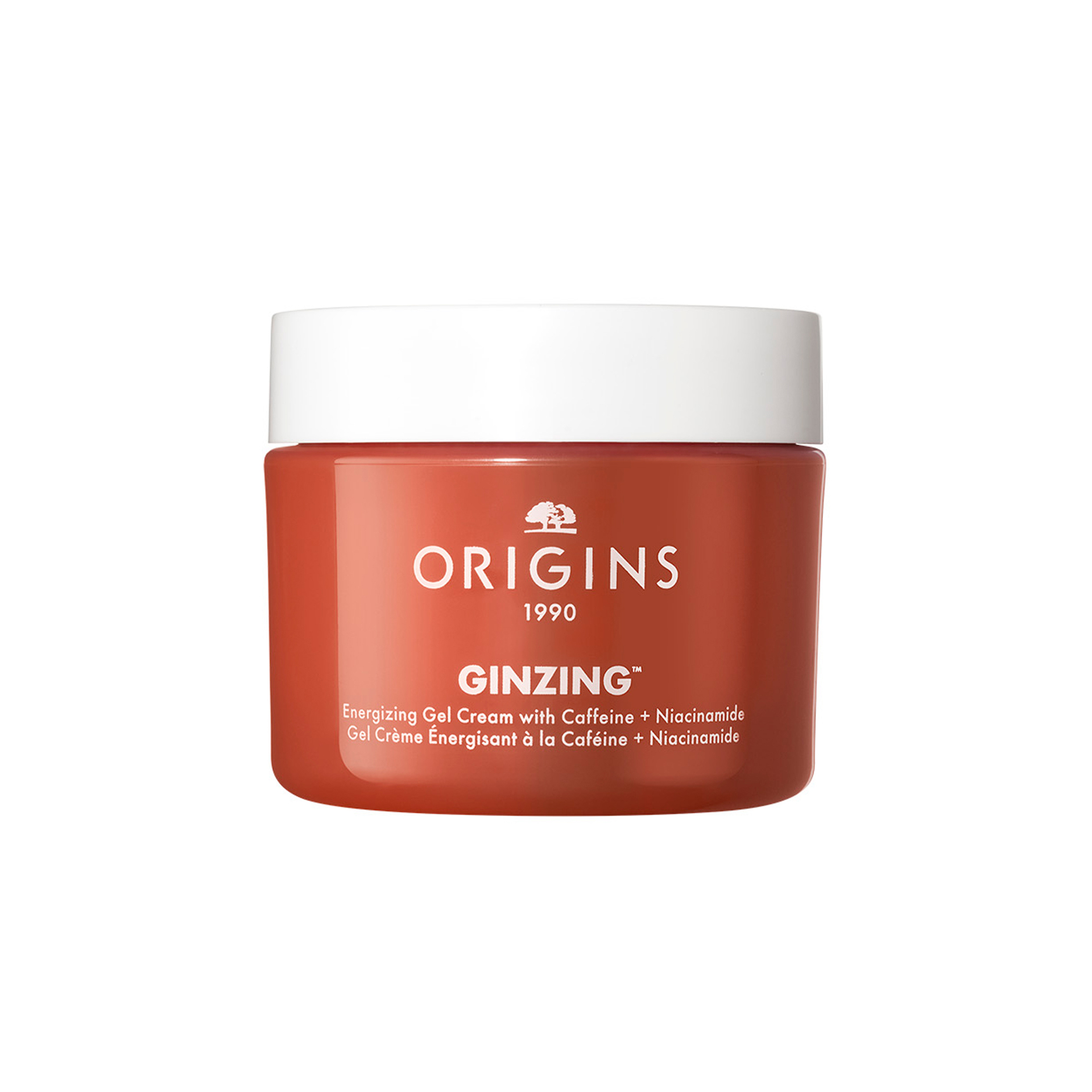 Cremă de față energizantă cu gel Ginzing cu cafeină + niacinamidă 50 ml - Origins