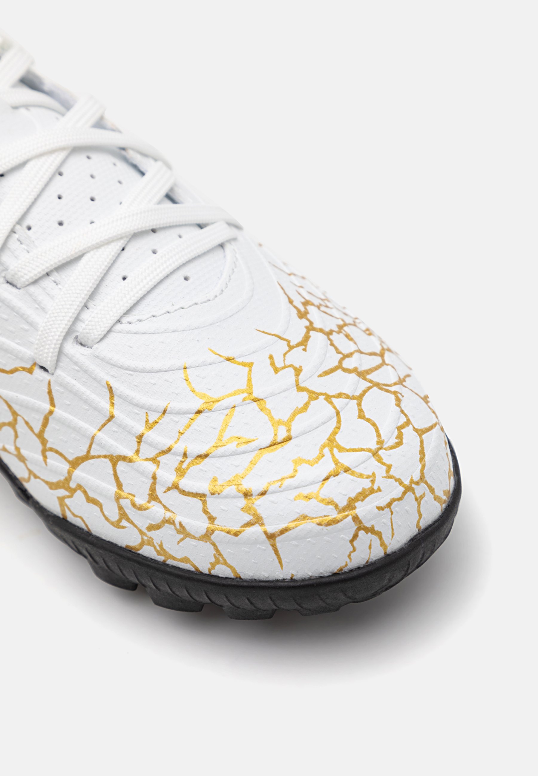 Chaussures de football Skechers Performance Turf - blanc/or