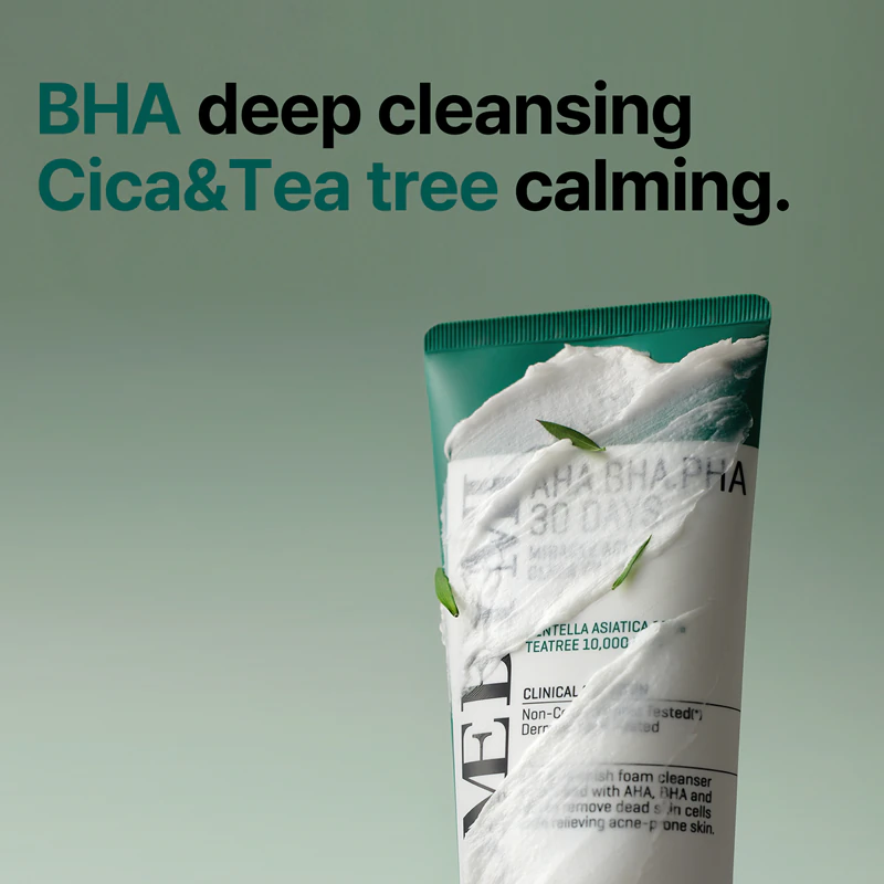 Some By Mi AHA∙BHA∙PHA 30 Days Miracle Acne Clear Foam diep reinigende schuim voor probleemhuid