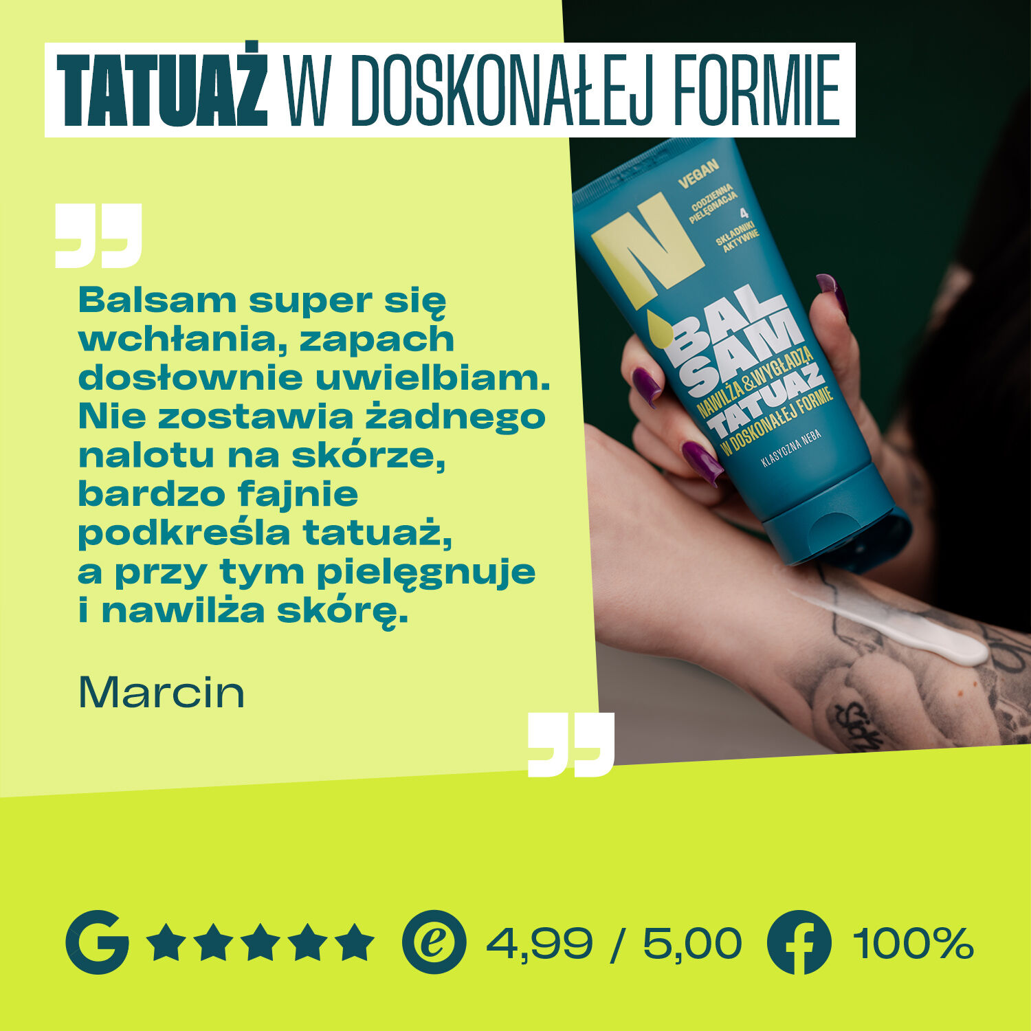Neba tatuiruotė – tobulos formos